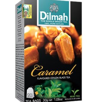 Dilmah Black Tea With Caramal Flavour 20 Tea Bags